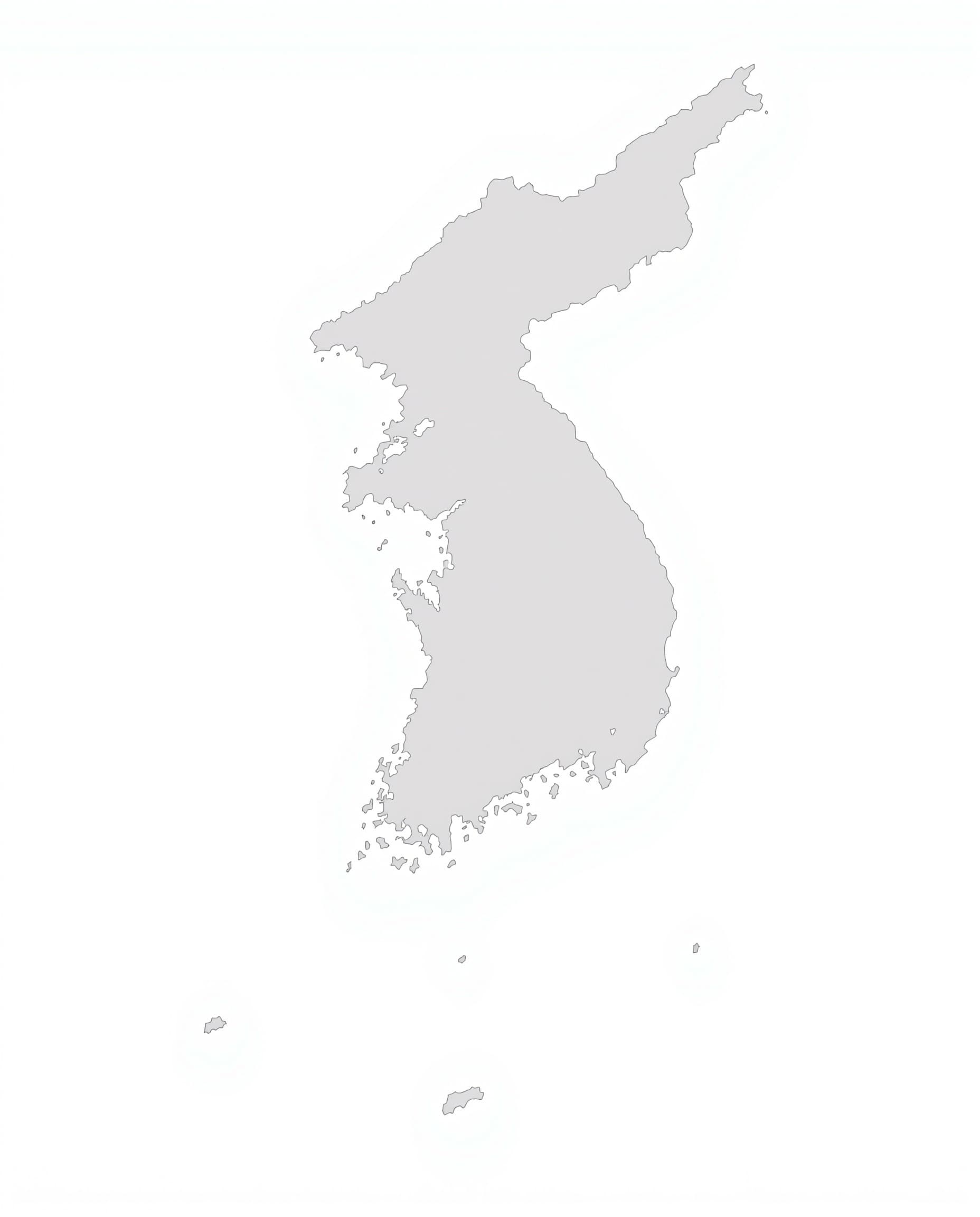 대한민국 지도